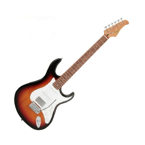 Cort G260CS Electric Guitar 3 tone Sunburst Alder Body Roasted Maple Neck