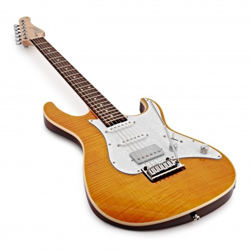 Cort G280 SELECT AM  Electric Guitar - Flame top - Amber