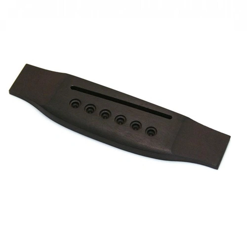 Allparts Ebony Acoustic Guitar Bridge