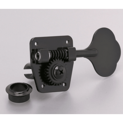 Gotoh GB2 '4 in Line' Bass Tuning Keys (set of 4) - Black