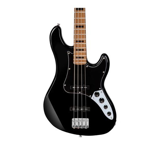 Cort GB64JJ BK 4-String Bass Guitar in Black