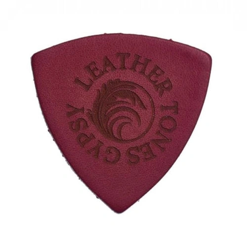 Leather Tones Gypsy Cognac  Leather Pick - 1 x  Ukulele Pick