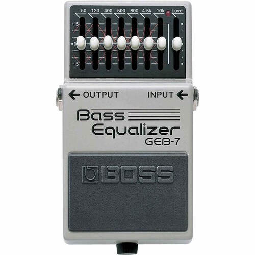 Boss GEB7 Bass Equalizer Pedal BASS Guitar Effects Pedal