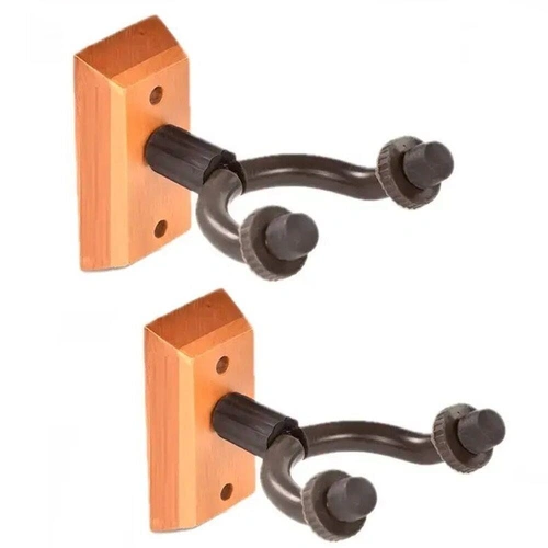 BBT GH-03 Guitar Hanger - Wooden Base Block - 2 x Hangers