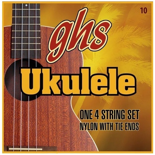 GHS Clear Nylon Soprano/Concert Hawaiian D Tuning Ukulele Strings
