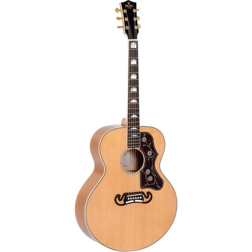 Sigma GJA-SG200-AN Maple Acoustic / Electric Guitar With sigma case