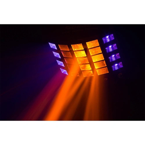 BeamZ Gobo Derby LED DJ Effect Light with UV and Strobe