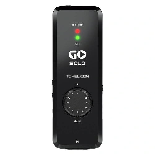 TC Helicon High-Definition Go Solo Audio/MIDI Interface for Mobile Devices