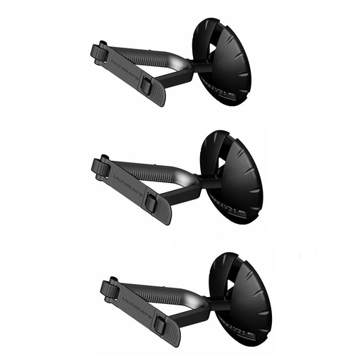 3 x Ultimate Support GS-10W Genesis Series Guitar Wall Hanger with Safety Strap