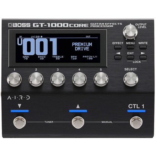 Boss GT1000 Core Guitar Effects Processor Pedal w/ AIRD Technology