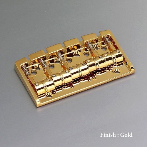 Gotoh 404SJ- 5 String Bass Bridge - Gold