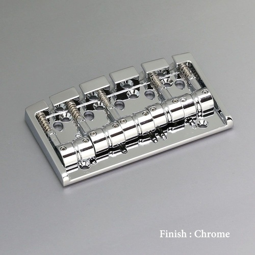Gotoh 404SJ- 5 String Bass Bridge - Chrome