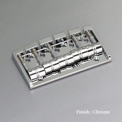 Gotoh 404SJ- 5 String Bass Bridge - Chrome