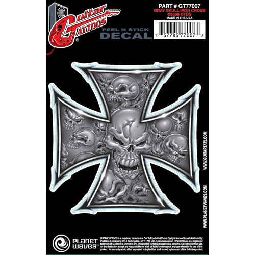D'Addario Guitar Tattoo, Iron Cross