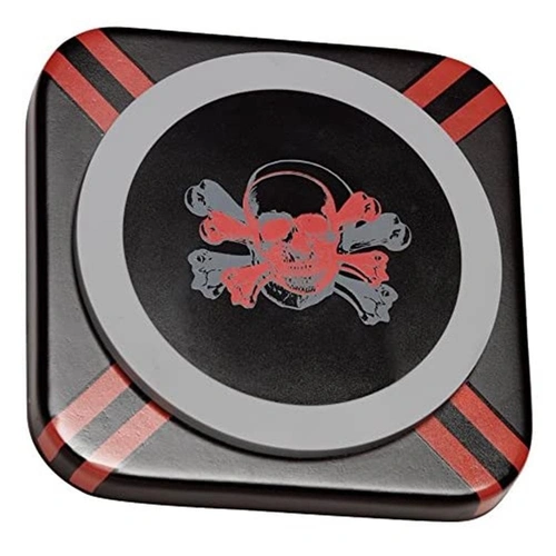 Kaces Drummers Practice Drum Pad 6" /15cm Time Improves timing - Skull