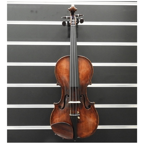 Fine Old German Violin  Hand written on sound post side 1848 Fully restored
