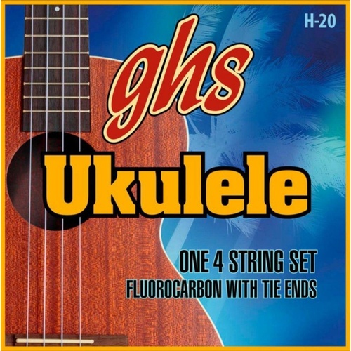 GHS Fluorocarbon Soprano / Concert Ukulele Strings Set H-20