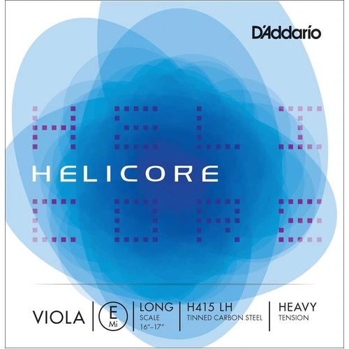 D'Addario Helicore Viola Single E String, Long Scale, Heavy Tension