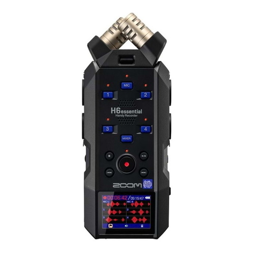 Zoom H6essential 6-Track 32-Bit Float Portable Field Handy Recorder