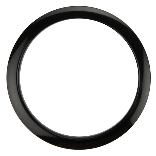 Bass Drum O's Port Hole  Reinforcement  Ring - 5" - Black