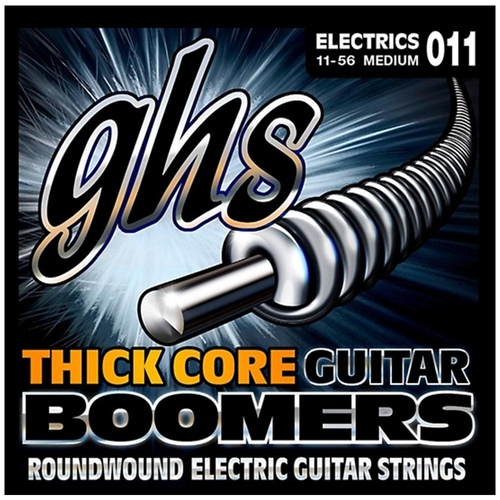 GHS HC-GBM Thick Core Boomers Medium Electric Guitar Strings 11 -  56