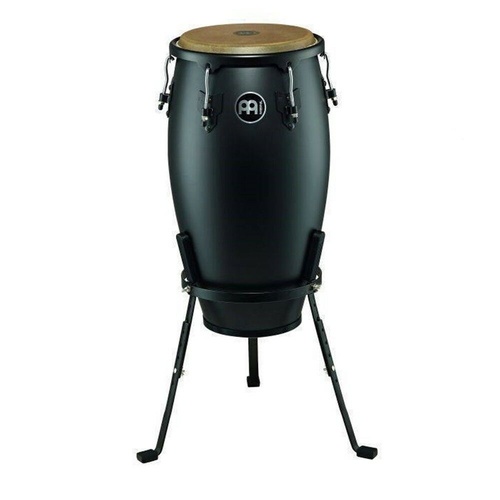 Meinl  Percussion Headliner Conga, Tumba 12" with Basket Stand, Phantom Black
