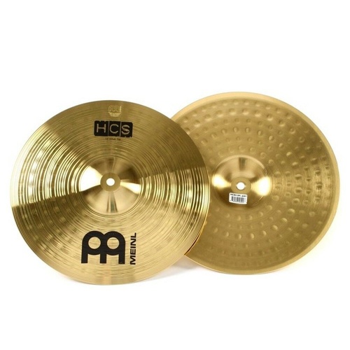 Meinl Cymbals  HCS Hi-hat Cymbals - 14" delivers such an articulate, clean sound