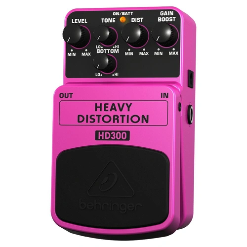 Behringer HD300 Heavy Metal Dual Distortion Effects Pedal