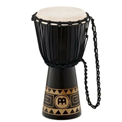 Meinl Percussion Djembe Mahogany Wood 8" Small  Rope Tuned Goat Skin head