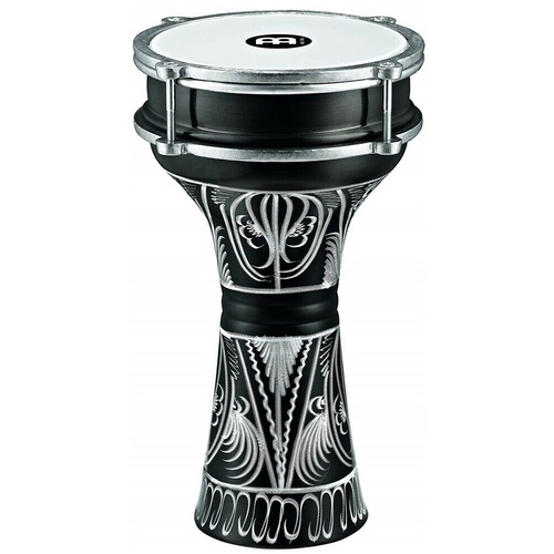 Meinl Percussion Darbuka with Hand Engraved Aluminum Shell  6 1/2" Tunable Head