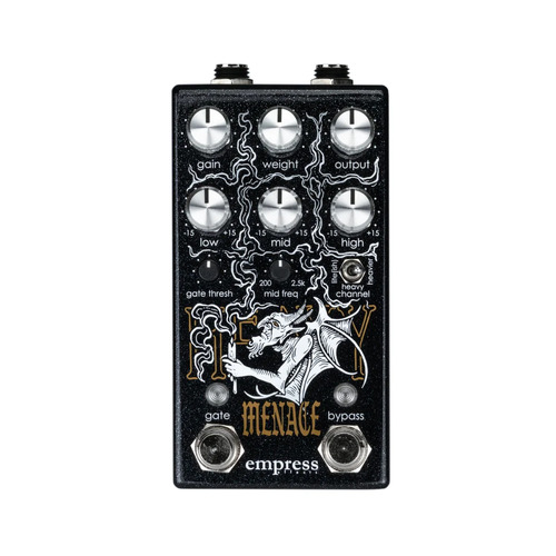 Empress Effects Heavy Menace Distortion Guitar Effect Pedal
