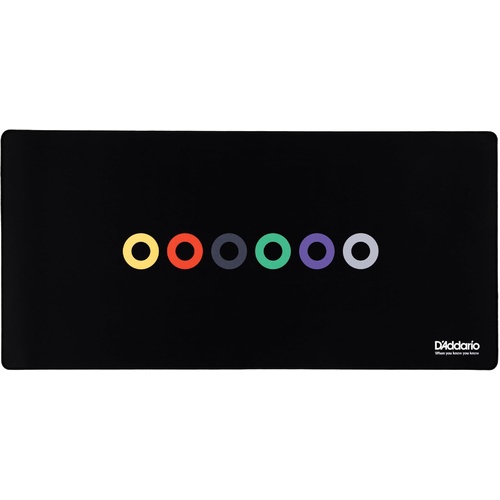 D'Addario When You Know You Know String Change Mat, Black