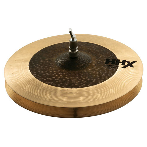 Sabian HHX11402XNC HHX Series Click HI-Hats Natural Finish B20 Cymbal 14in