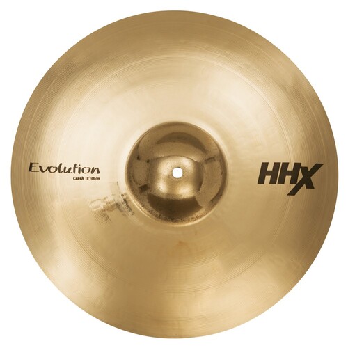 Sabian 11806XEB HHX Thin B20 Brilliant Finish Dark EVO Crash Cymbal 18in