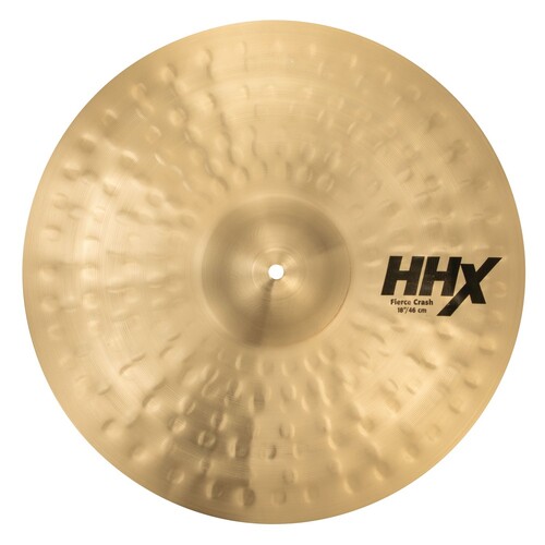 Sabian 11890XNJM HHX Thin B20 Natural Finish Dark Fierce Crash Cymbal 18in