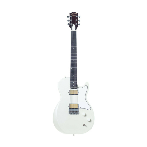 Harmony Jupiter Electric Guitar Pearl White Made in USA + Mono Vertigo Gig Bag