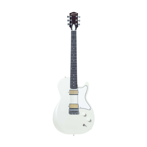 Harmony Jupiter Electric Guitar Pearl White Made in USA + Mono Vertigo Gig Bag