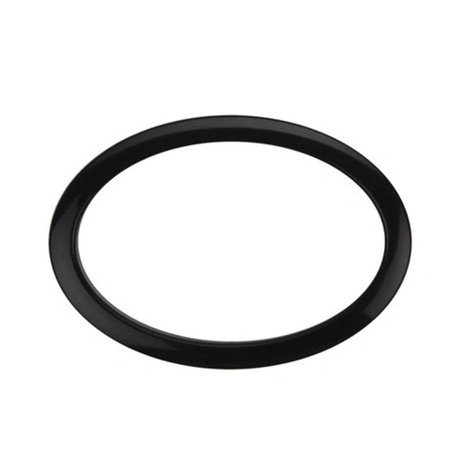 Bass Drum O's Port Hole  Reinforcement  OVAL  - 6" - Black