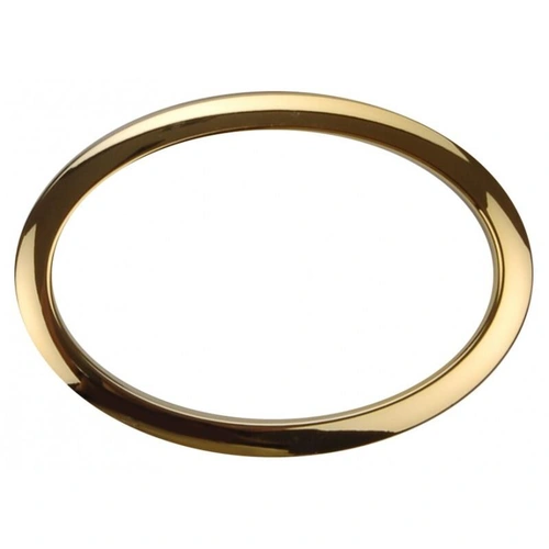 Bass Drum O's Port Hole  Reinforcement  OVAL  - 6" - Brass
