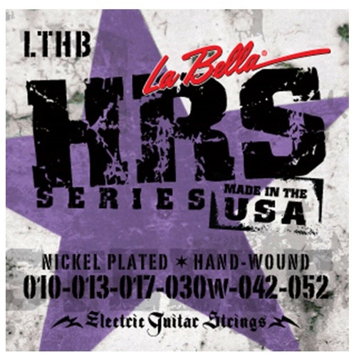 La Bella HRS-LTHB  Nickel Electric Guitar Strings - Light top Heavy Bot  10 - 52