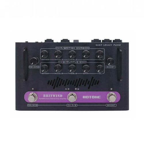 Hotone Nano Legacy Floor Britwind Dual Channel Amp AC30/Plexi 75 Watts