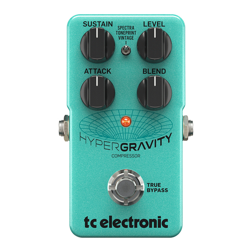 TC Electronic Exceptional Multiband Hypergravity Compressor Guitar Effects Pedal