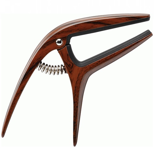 Ibanez ICGC10W Guitar Universal  Capo for Acoustic & Electric Guitar Wood Finish