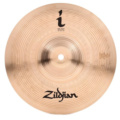 Zildjian 10" I Series Splash Cymbal B8 Bronze with Traditional Finish ILH10S