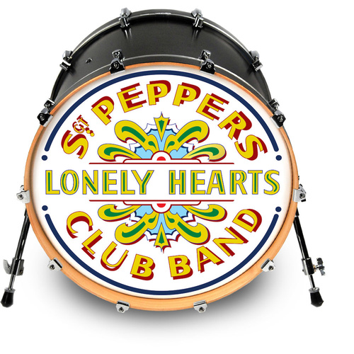 Evans Sgt. Pepper's Bass Drumhead, 20 inch