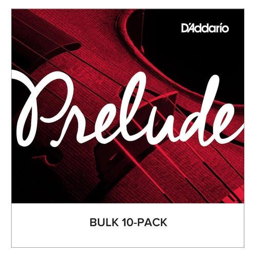 D'Addario Prelude Bass String Set, 1/2 Scale, Medium Tension, Bulk 10 Pack