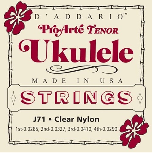 D'Addario J71 Pro-Arte Ukulele Strings, Tenor