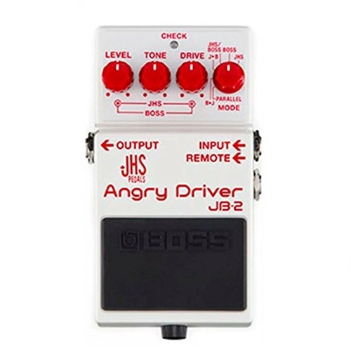BOSS JHS  JB-2 Angry Driver Overdrive Guitar Effects Pedal 