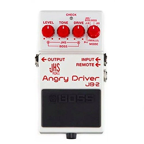 BOSS JHS  JB-2 Angry Driver Overdrive Guitar Effects Pedal 