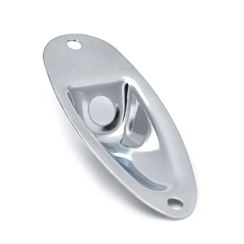 Gotoh Strat  Output JackPlate - JACK PLATE - Chrome